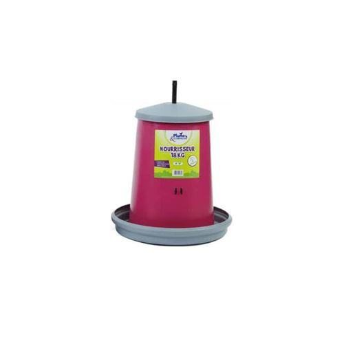 Nourrisseur plastique pour poules Plume et compagnie 18Kg