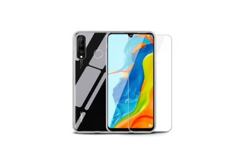 IBROZ Clear case et verre trempé pour HUAWEI P30 Lite