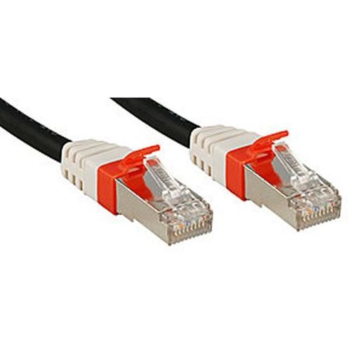 Lindy Noir Premium - Cordon De Raccordement - Rj-45 (M) Pour Rj-45 (M) - 40 M - Sftp - Cat 6A - Sans Halogène