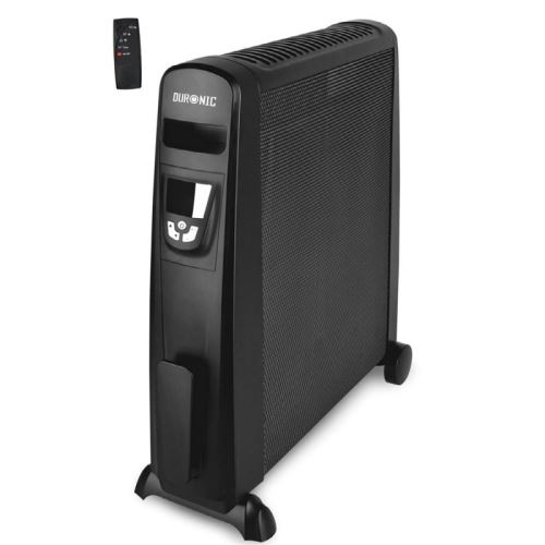 Duronic HV102 Radiateur en mica 2500W avec thermostat et télécommande