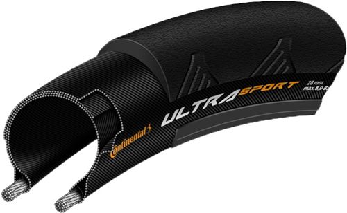 Continental tube extérieur Ultra Sport 2 28 x 7/8 pouce (23-622) noir