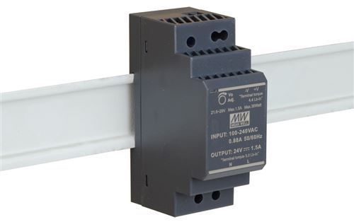 Mean Well DIS-H30-24 - Voeding (monteerbaar op DIN-rails) - 30 Watt - voor DIS 100G-5PSW