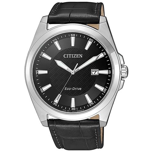 Citizen Montre-bracelet pour homme Eco-Drive Saphire BM7108-14E