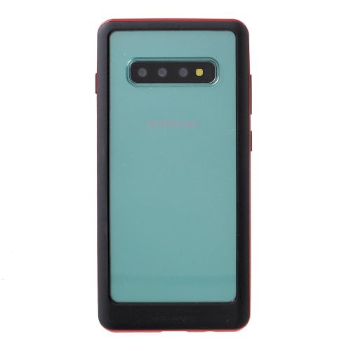 Coque en TPU hybride détachable rouge pour votre Samsung Galaxy S10