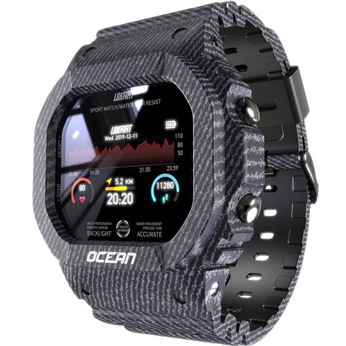 Montre connectée LOKMAT OCEAN bleu