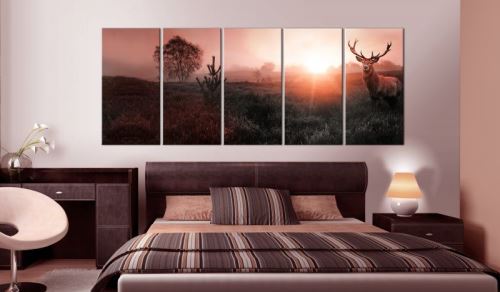 Tableau - Sun on the Horizon I .Taille : 200x80