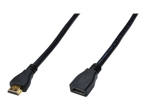 ASSMANN HDMI High Speed - HDMI avec câble d'extension Ethernet - 5 m