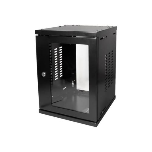 GENERIQUE LogiLink SOHO - Armoire - montable sur mur - noir, RAL 9004 - 8U - 10