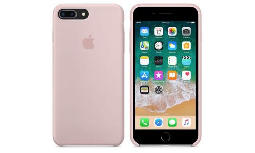 Coque origine Apple iPhone 7/8+ silicone rose