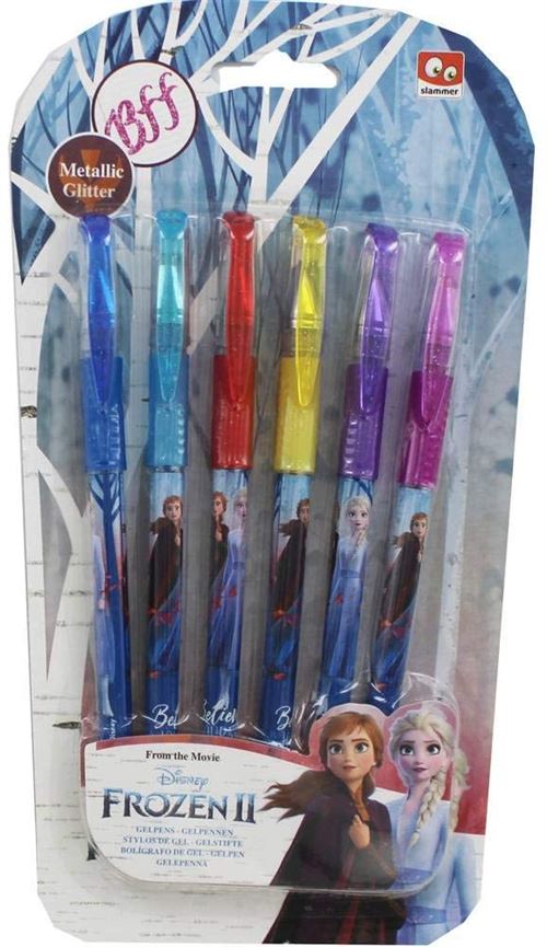 Disney Congelé 2 stylos à gel 6 pièces