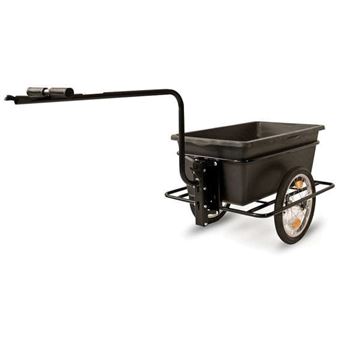 Baquet Plastique 90L Noir Pour Remorque Vélo Roland Big Boy + Der Roland - Accessoire De Transport