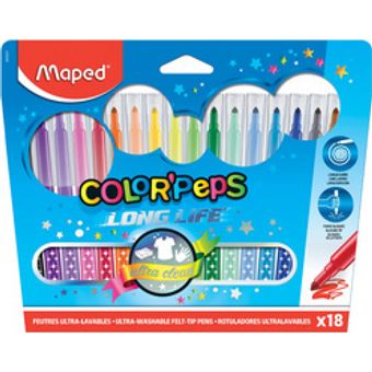 MAPED COLORPEPS POCHETTE 18 FEUTRES