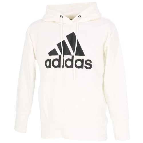Sweat capuche hooded Adidas Bos long white black cap sweat lady Blanc taille : XS réf : 29282