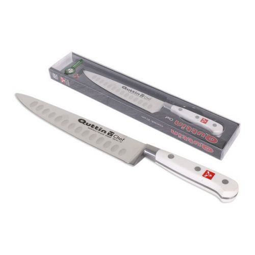 Kitchen Knife Chef Quttin Acier inoxydable Blanc (20 Cm)