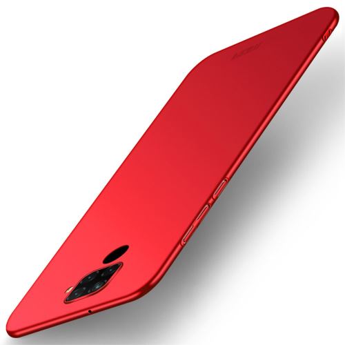 Coque en TPU bouclier mince dépoli mat rigide rouge pour votre Huawei Mate 30 Lite/Nova 5i Pro