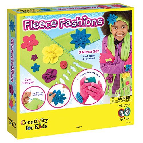 Trousse de bricolage Créativité pour enfants en molleton