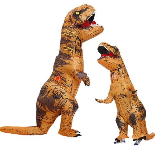 Déguisement dinosaure T-Rex gonflable adulte - Jurassic World. Livraison  24h