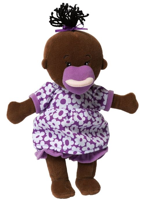Manhattan Toy poupée Stella girls 30,5 cm de tissu marron/violet
