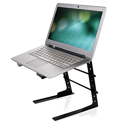 Pyle PLPTS2 Support Trépied Universel Pour Ordinateur Portable Projecteur, Table De Mixage ou Livre Support Pour DJ Réglable
