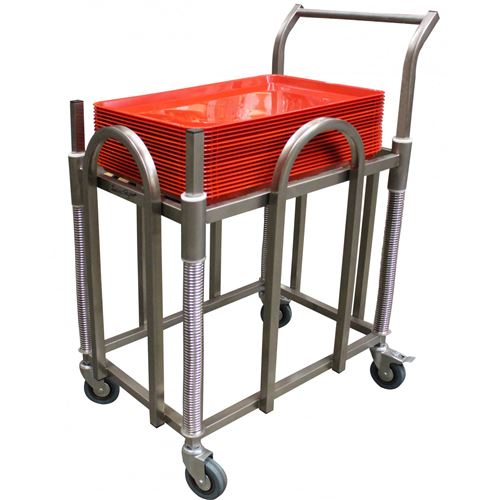 Chariot plateaux ABS, 50 max
