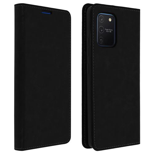 Housse pour Samsung Galaxy S10 Lite Cuir Porte cartes Support Vidéo noir