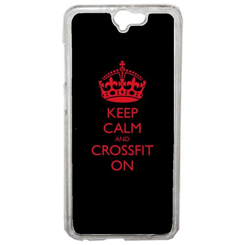 Coque Citation Crossfit Red Compatible One A9 Transparent