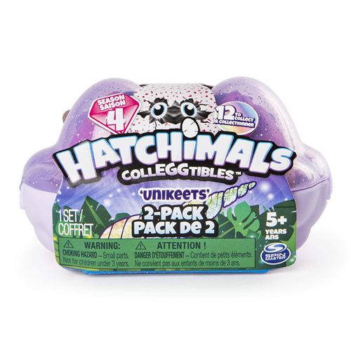Hatchimals à Collectionner - 6043931 - Boîte de 2 Figurines Saison 4 - Modèles Aléatoires