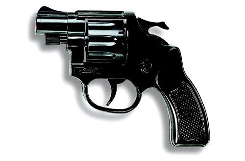Edison giocattoli - 099 - pistolet en plastique police cobra 8 coups