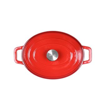 Cocotte ovale Livoo MEP129R Rouge