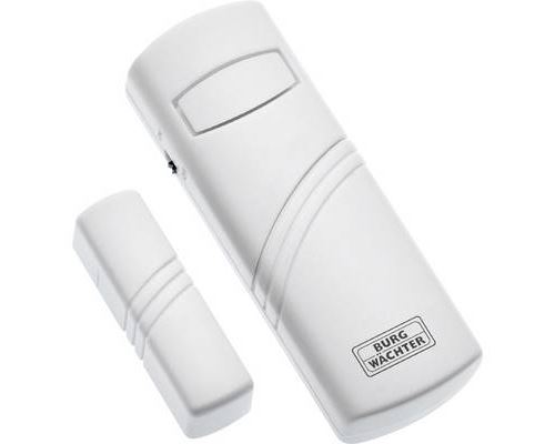 Burg-Wächter Alarme pour portes et fenêtres, Alarme haute performance de 100 dB (A), FTA 2005 SB, Blanc