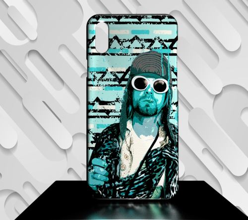 Coque compatible pour Samsung Galaxy A10 -NIRVANA - KURT COBAIN - Réf 26