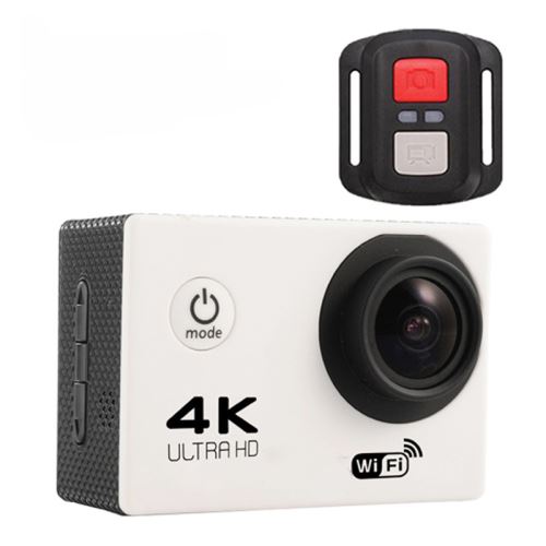 F60R 4K WIFI Caméra DV Sportive HD 1080P Etanche - Blanc