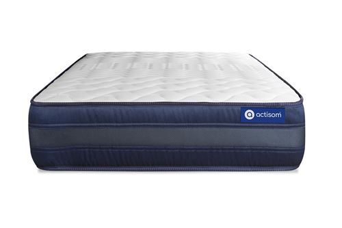Actisom Matelas Actimemo Tech 90X200 Mémoire De Forme Maxi Épaisseur 5Zones De Confort