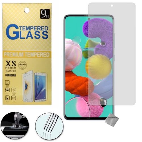 Film de protection en verre trempe transparent compatible Samsung Galaxy A51