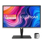 ASUS ProArt PA27UCX-K - Écran LED - 27" - 3840 x 2160 4K @ 60 Hz - IPS - 1000 cd/m² - 1000:1 - DisplayHDR 1000 - 5 ms - 2xHDMI, DisplayPort, USB-C - haut-parleurs - noir - avec X-Rite i1 Display Pro