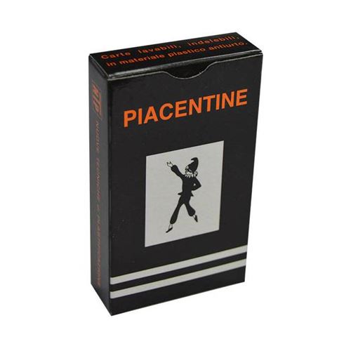 Dal Negro Piacentine 100% PVC - Jeu de 40 cartes
