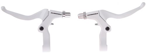 Promax leviers V-freins réglés / cantilever à trois doigts blancs