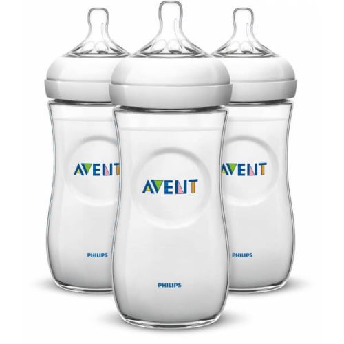 Lot de 3 biberons natural 330 ml - philips avent