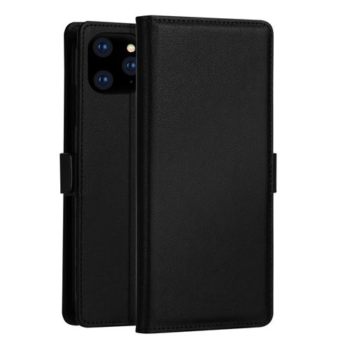 Etui en PU noir pour votre Apple iPhone 12 Pro Max 6.7 pouces