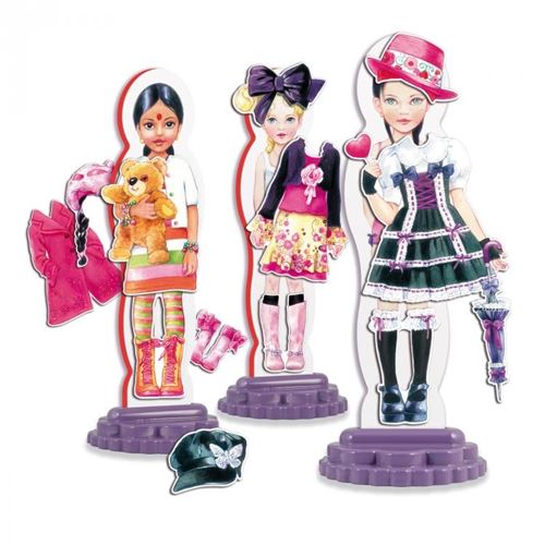 Quercetti Fashion Design poupées 58 pcs