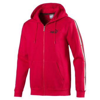 sweat puma noir et rouge