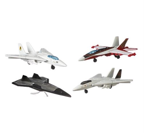 Matchbox ensemble d'avions Sky Busters Top Gun junior en acier 4 pièces