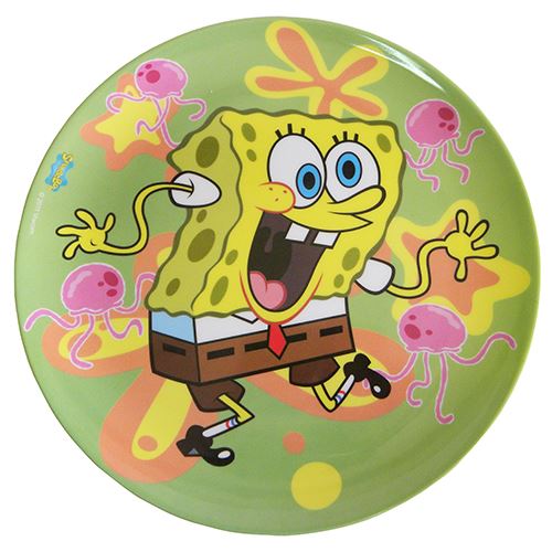 Assiette plastique Bob l'éponge