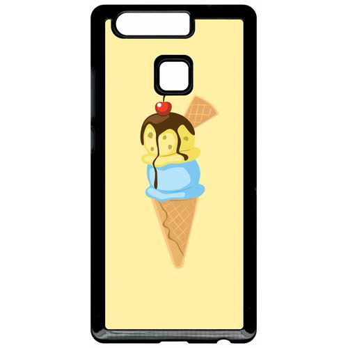 Coque Huawei P9 Glace Cornet Jaune
