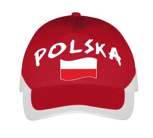 Supportershop Pologne Casquette Football, Rouge, FR : Taille Unique réglable