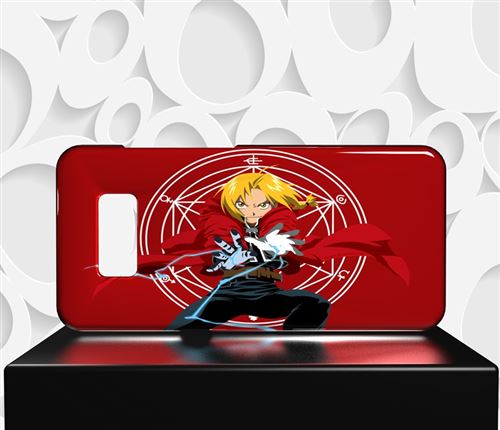 Coque Design Samsung Galaxy S8 MANGA FULLMETAL ALCHEMIST - HAGANE NO RENKINJUTSUSHI - Réf 22