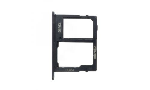 Tiroir Sim et Tiroir Micro-SD pour Galaxy J6-2018 NOIR