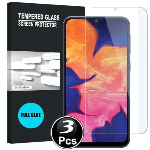 Samsung Galaxy A20e Vitre protection d'ecran en verre trempé incassable lot de [X3] Glass