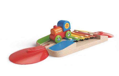 Hape xylophone voie ferrée avec train en 4 parties