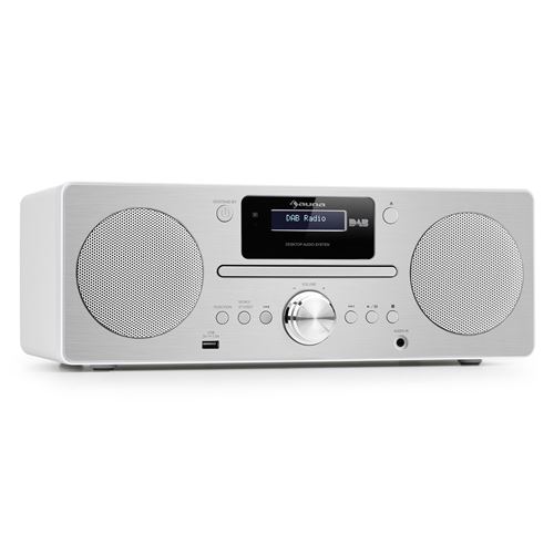 Micro chaîne stéréo Harvard DAB/DAB+ radio FM Lecteur CD USB -blanc État correct - N/A reconditionné disponible sur Fnac